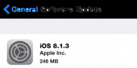 不溫不火的iOS 8.1.3，還是沒(méi)有解決關(guān)鍵問(wèn)題