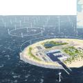 航空母艦駕到！北海風(fēng)電樞紐島全接觸