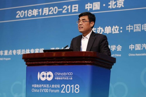 舒印彪:電動汽車是經(jīng)濟社會再電氣化的重要標志