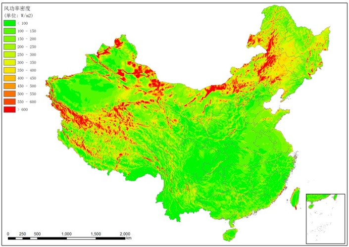 中國(guó)氣象局公布全國(guó)風(fēng)能資源可開發(fā)量