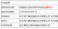  東方 電氣發(fā)布埃塞俄比亞阿伊薩風電項目履帶吊中標公告