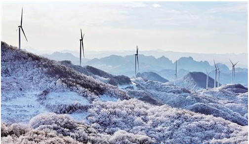 湖北?？悼h風(fēng)力發(fā)電好風(fēng)光