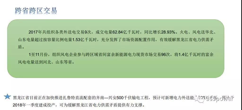 干貨！東北、西北區(qū)域2017售電市場情況