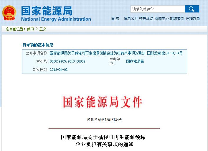 剛剛！國家能源局發(fā)文減輕可再生能源領(lǐng)域企業(yè)負(fù)擔(dān)