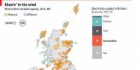 英國(guó)風(fēng)電地圖：近7000臺(tái)風(fēng)機(jī)、總裝機(jī)容量14<font color=