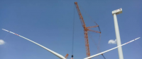 陸上風電重器：三一重能第一臺3.4MW風電機組順利完成吊裝！