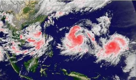 多個(gè)預(yù)警齊發(fā) 三臺風(fēng)海上共舞 強(qiáng)降雨將覆蓋我國六大流域