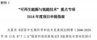 北京科技委組織申報國家重點研發(fā)計劃“可再生能源與氫能技術(shù)”重點專項2018年度項目