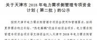 1917萬元！天津公示2018年電力需求側管理專項資金計劃（第二批）