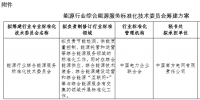 能源局就能源行業(yè)綜合能源服務(wù)標(biāo)準(zhǔn)化技術(shù)委員會(huì)籌建方案征意見(jiàn)